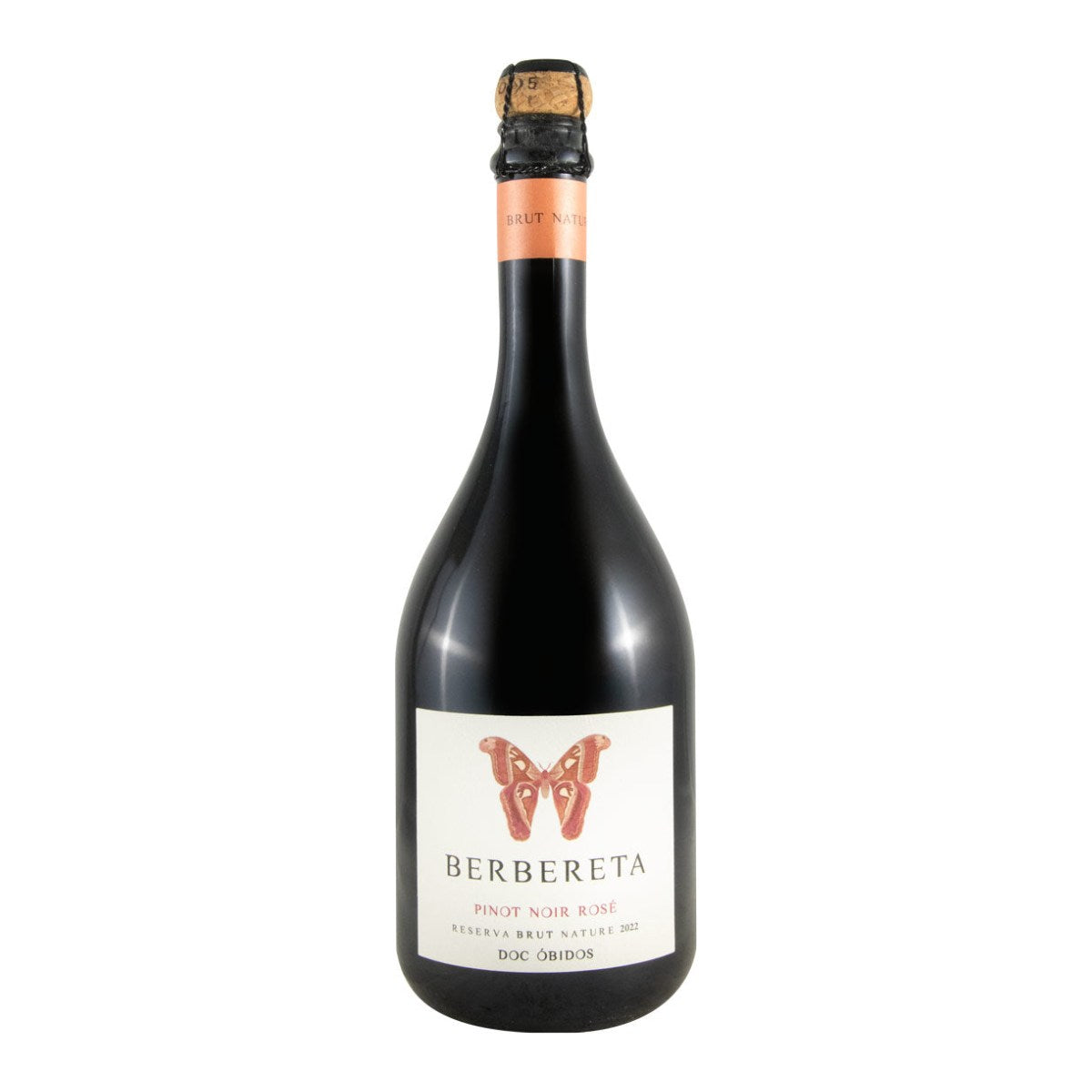 Berbereta Reserva Brut Nature Sparkling Rosé Wine Lisbon 2022 750ml 12.5% ABV