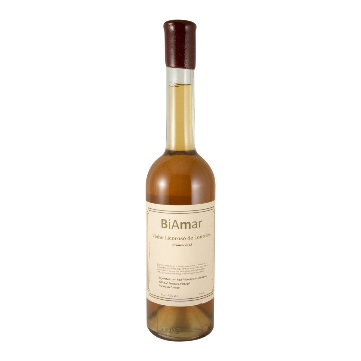 BiAmar Loureiro White Licoroso Fortified Wine 500ml 18% ABV