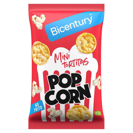 Bicentury Nackis Mini Corn Cakes Popcorn Flavour 70g