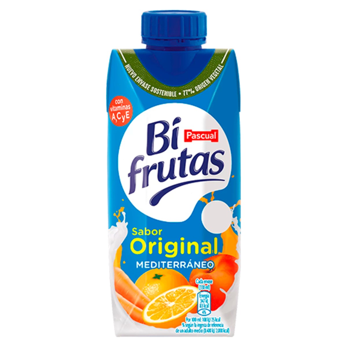 Bifrutas Mediterráneo Fruit Juice and Milk Drink 330ml