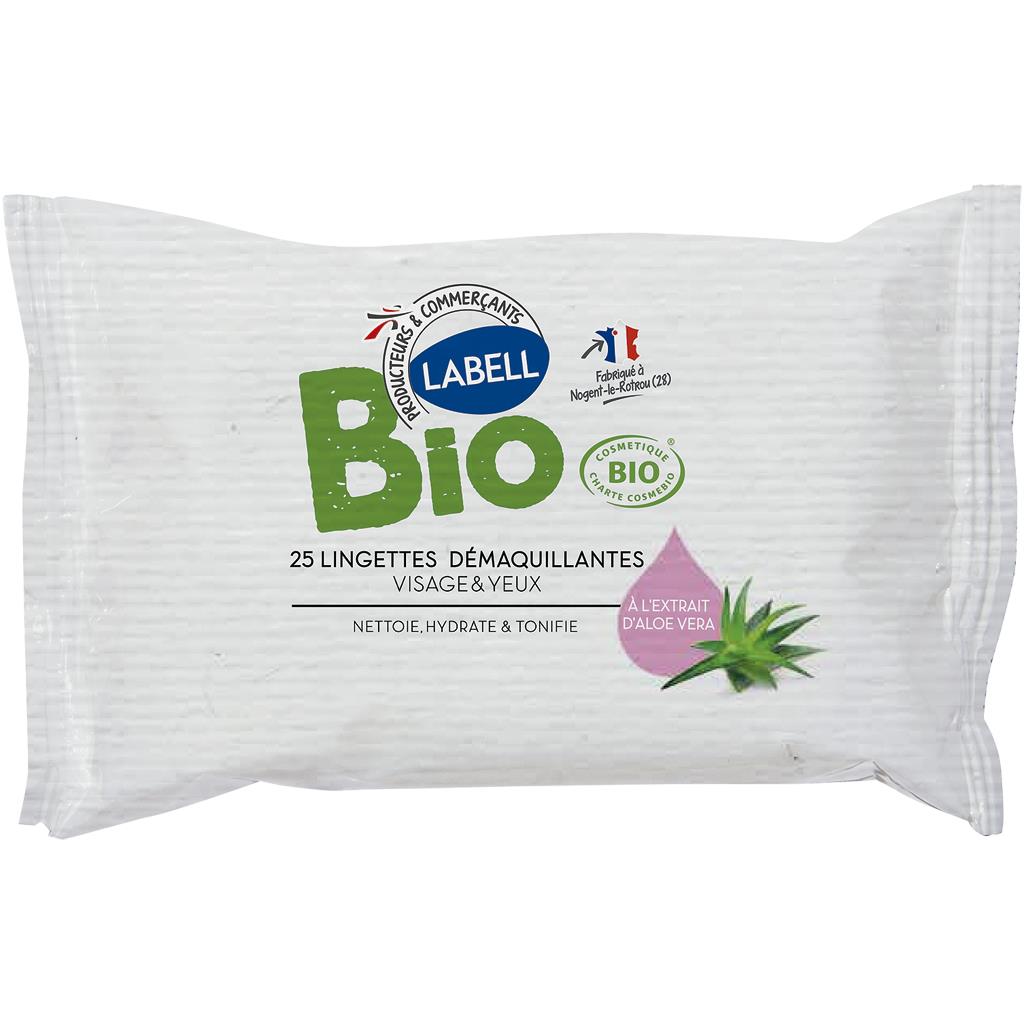 Bio Make-Up Remover Wipes Pack of 25
