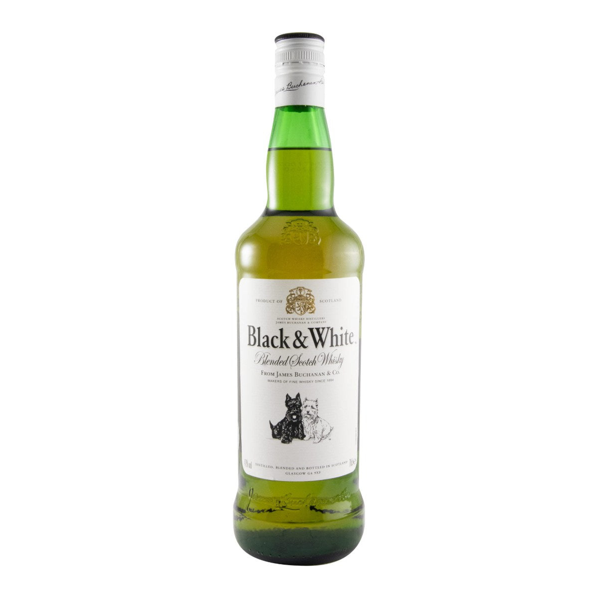 Black & White Blended Scotch Whisky 700ml 40% ABV