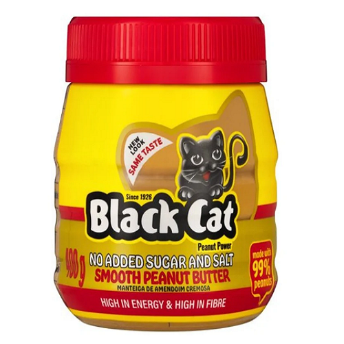 black cat peanut butter smooth 400 g creamy south african peanut spread nutella and spreads collection