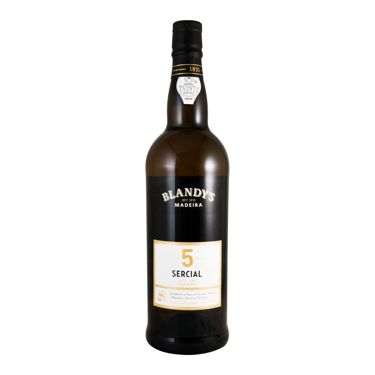 Blandy's 5 Year Old Sercial Madeira Wine 750ml 19% ABV