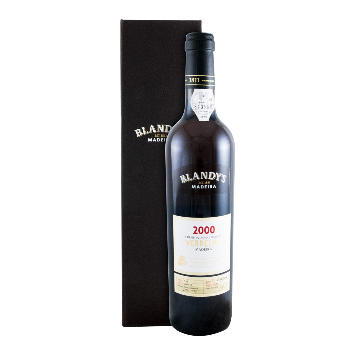 Blandy's Verdelho Madeira Wine 2000 500ml 20% ABV