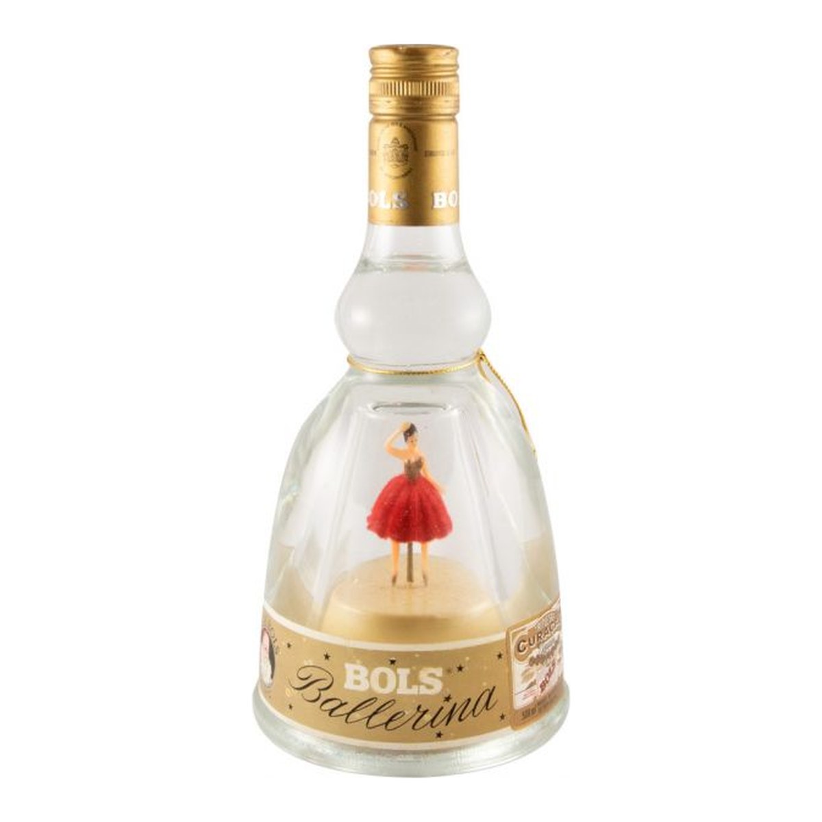 Bols Triple Sec Curaçao Ballerina Music Box Bottle 500ml 39% ABV