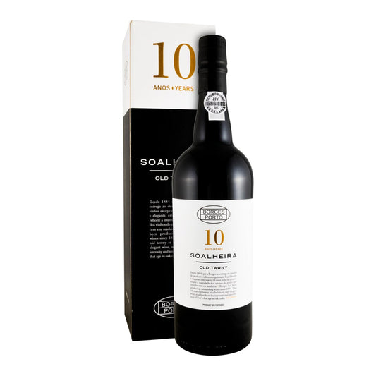 Borges Soalheira 10 Year Old Tawny Porto Wine 750ml 20% ABV