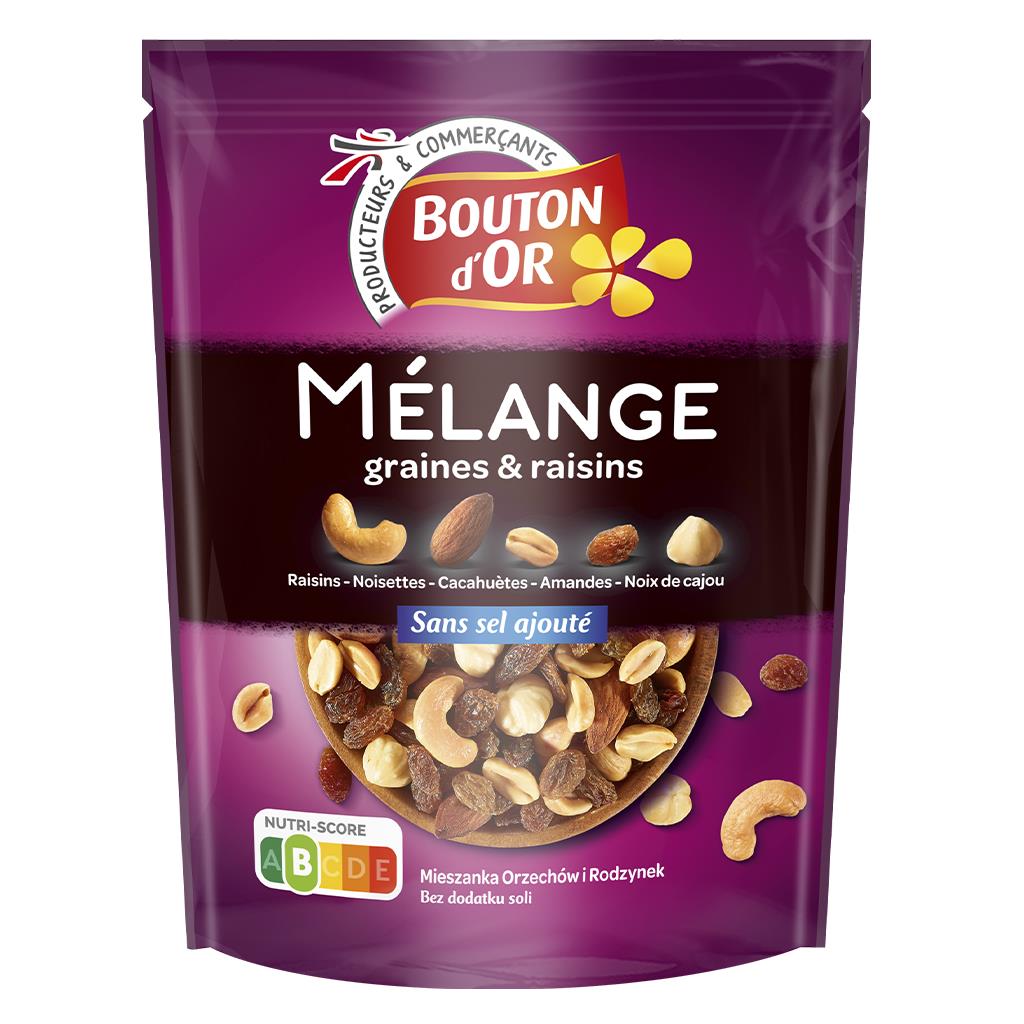 Bouton d'Or Nut and Raisin Mix 150g