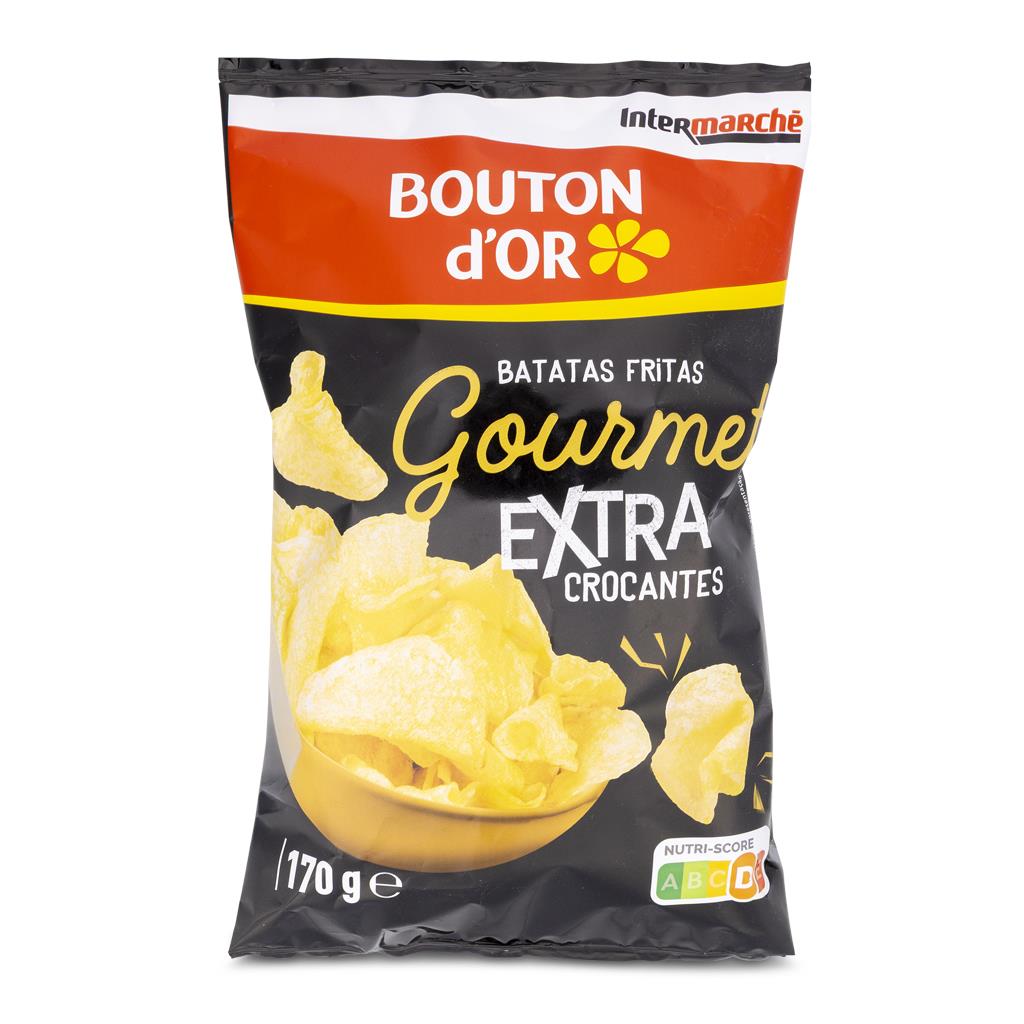 Bouton d'Or Gourmet Extra Crunchy Crisps 170g