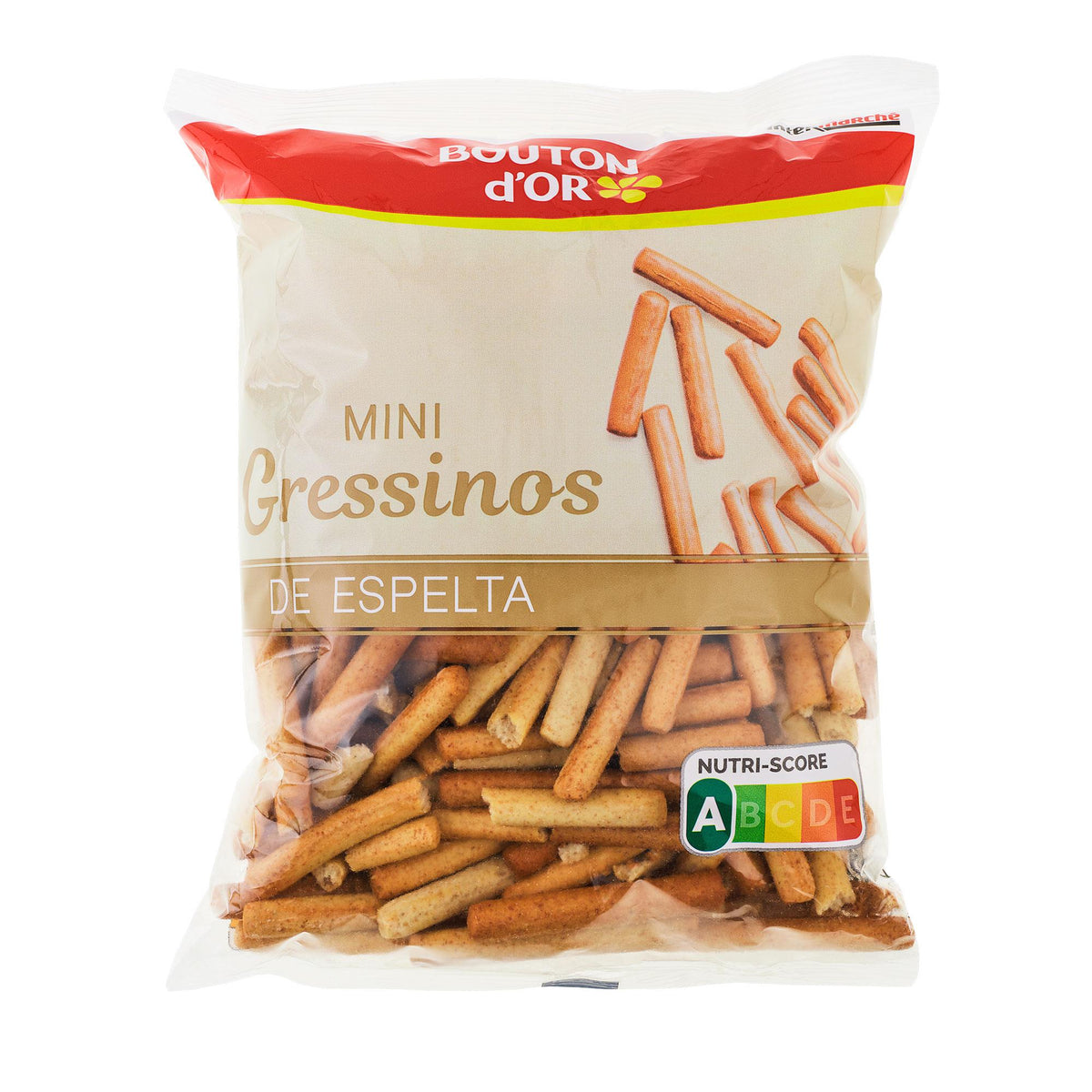 Bouton d'Or Wholemeal Spelt Mini Breadsticks 300g