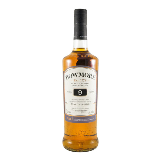 Bowmore 9 Year Old Single Malt Scotch Whisky 700ml 40% ABV