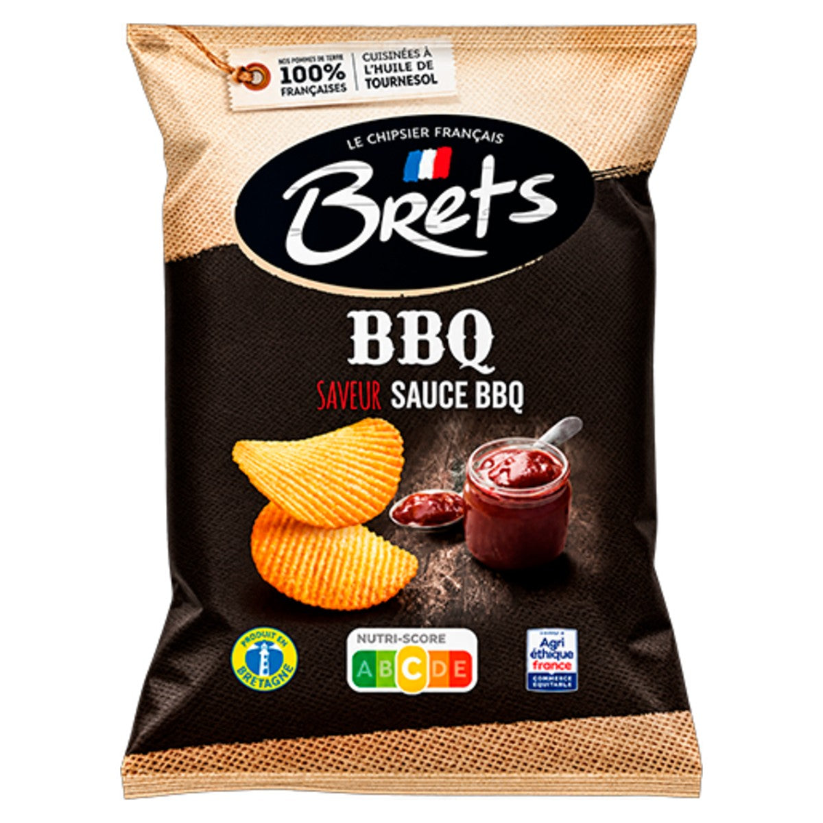 Bret's Barbecue Flavour Wavy Crisps 25g