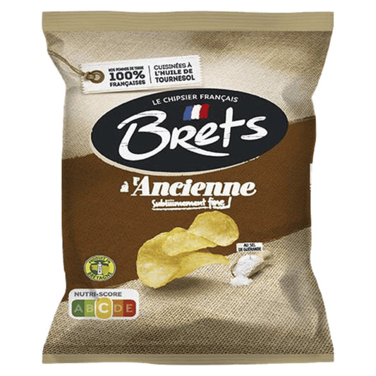 Brets à l'Ancienne Crisps with Guérande Salt 25g