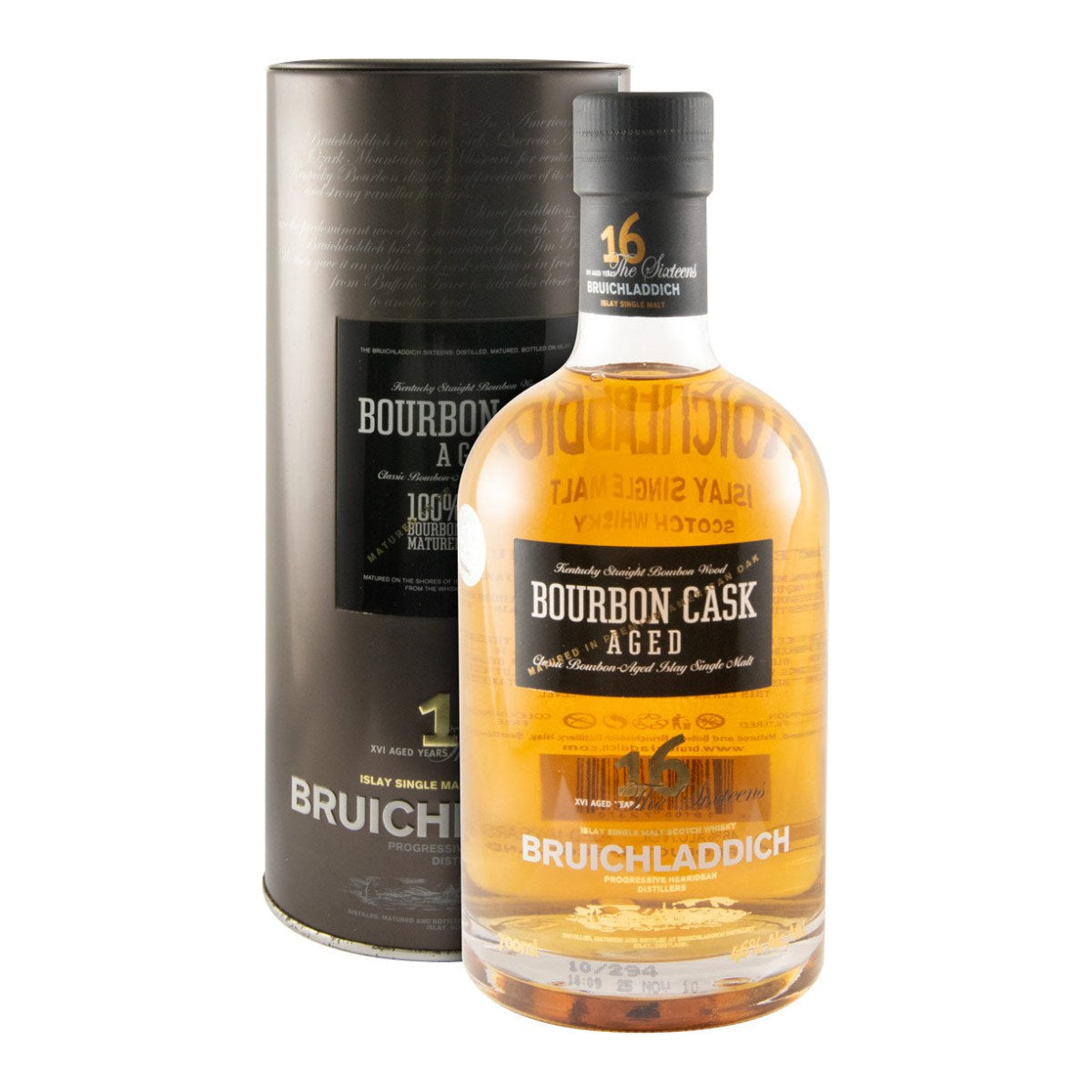 Bruichladdich 16 Year Old Bourbon Cask Aged Single Malt Scotch Whisky 700ml 46% ABV