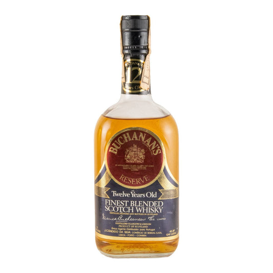 Buchanan's 12 Year Old Reserve Blended Scotch Whisky 750ml 43.28% ABV