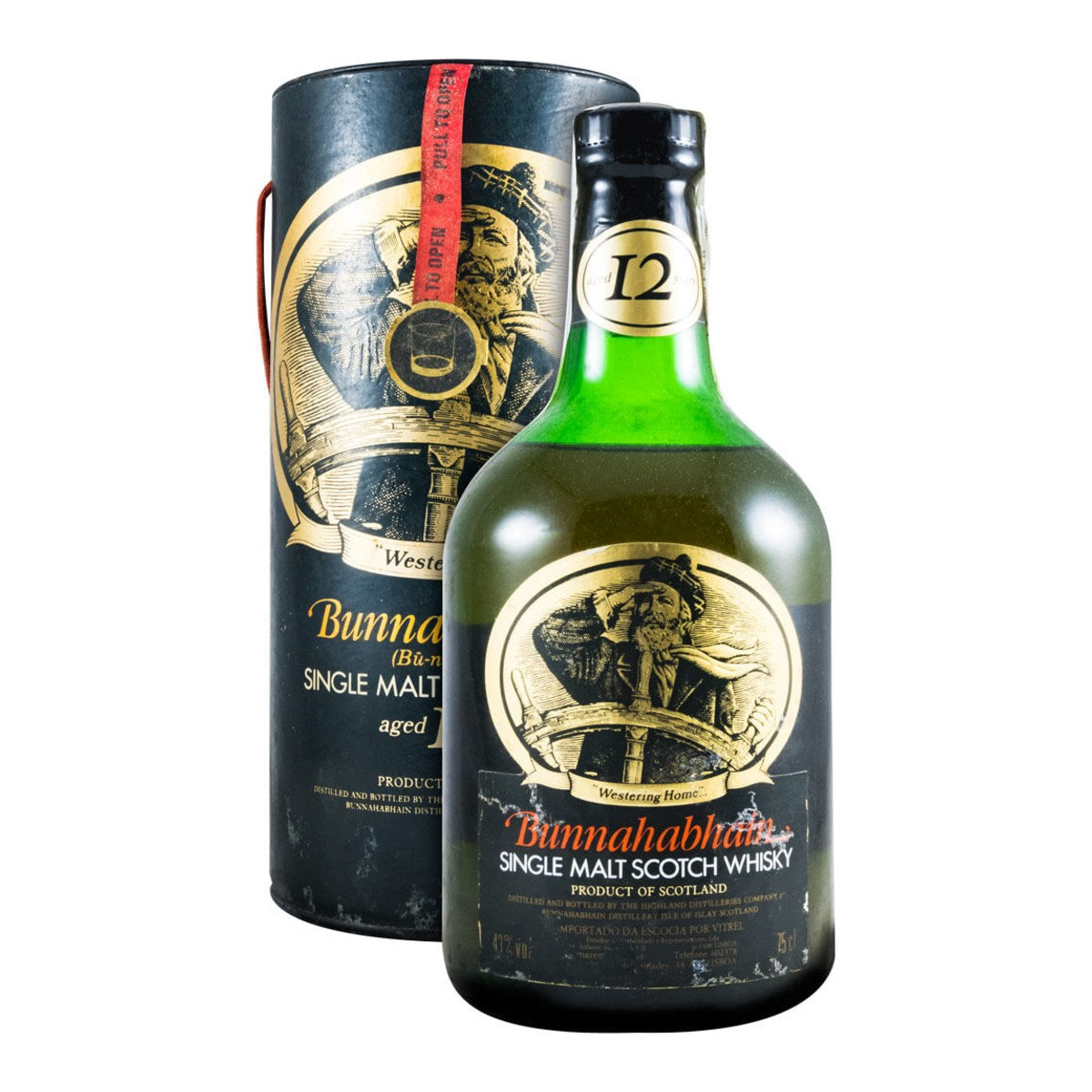 Bunnahabhain 12 Year Old Old Label Single Malt Scotch Whisky 700ml 43% ABV