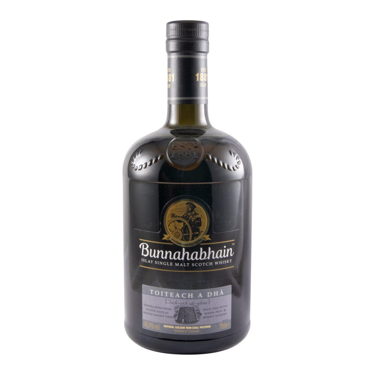 Bunnahabhain Toiteach A Dhà Single Malt Scotch Whisky 700ml 46.3% ABV