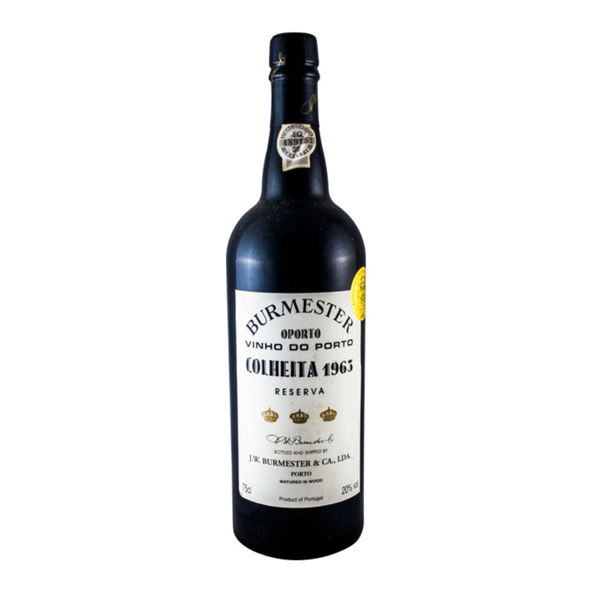 Burmester Colheita Porto Wine 1963 750ml 20% ABV