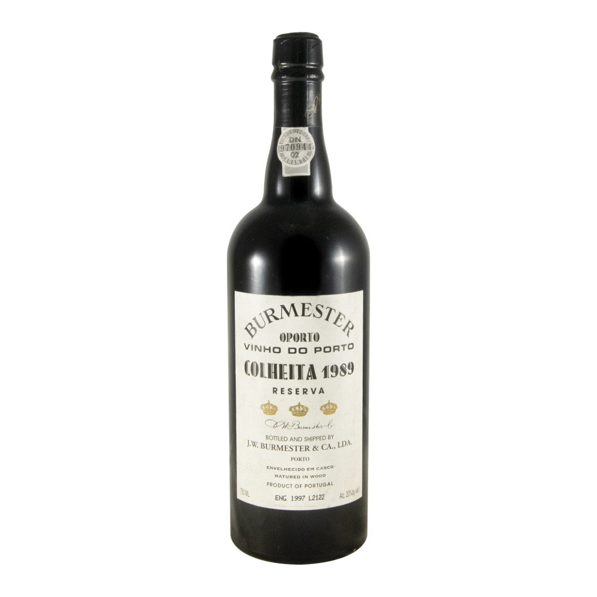 Burmester Colheita Porto Wine 1989 750ml 20% ABV