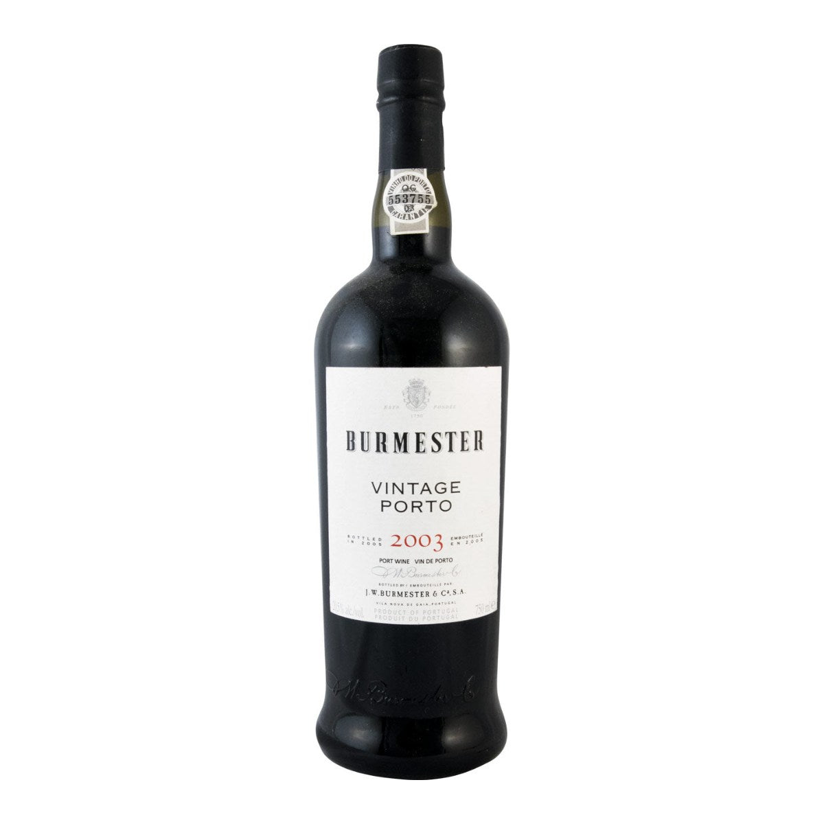 Burmester Vintage Porto Wine 2003 750ml