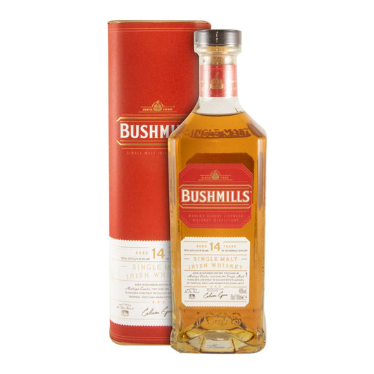 Bushmills 14 Year Old Single Malt Irish Whiskey 700ml 40% ABV