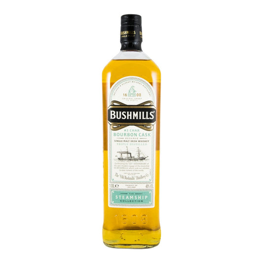 Bushmills The Steamship Collection Bourbon Cask Single Malt Irish Whiskey 1L 40% ABV