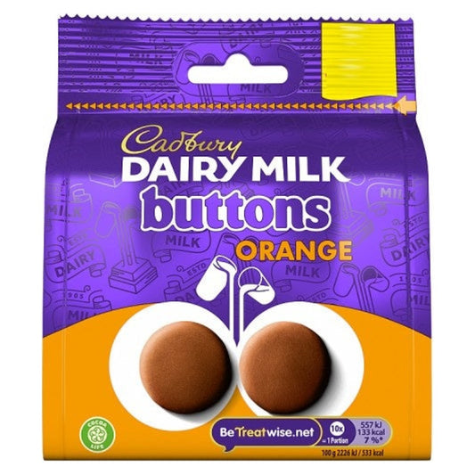 Cadbury Dairy Milk Orange Buttons 85g