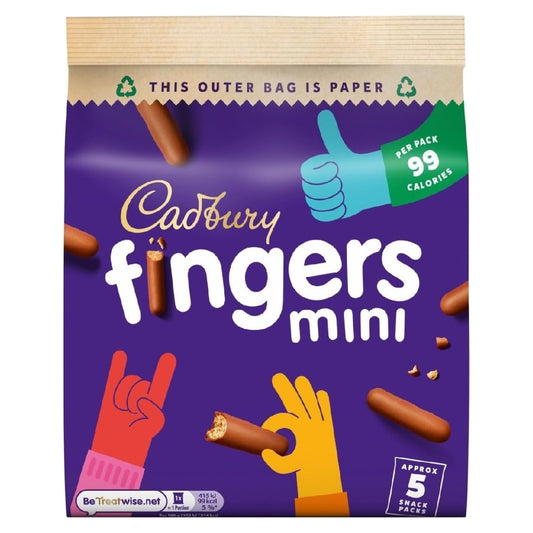 Cadbury Mini Fingers 110g