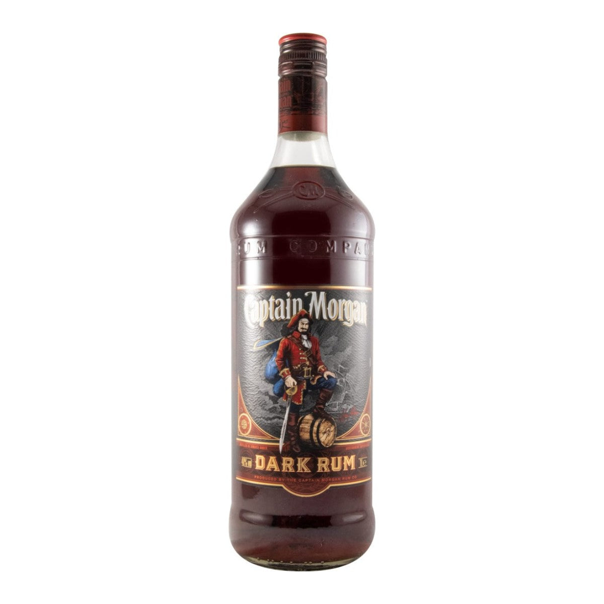 Captain Morgan Dark Rum 1L 40% ABV