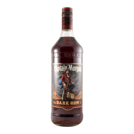 Captain Morgan Dark Rum 1L 40% ABV