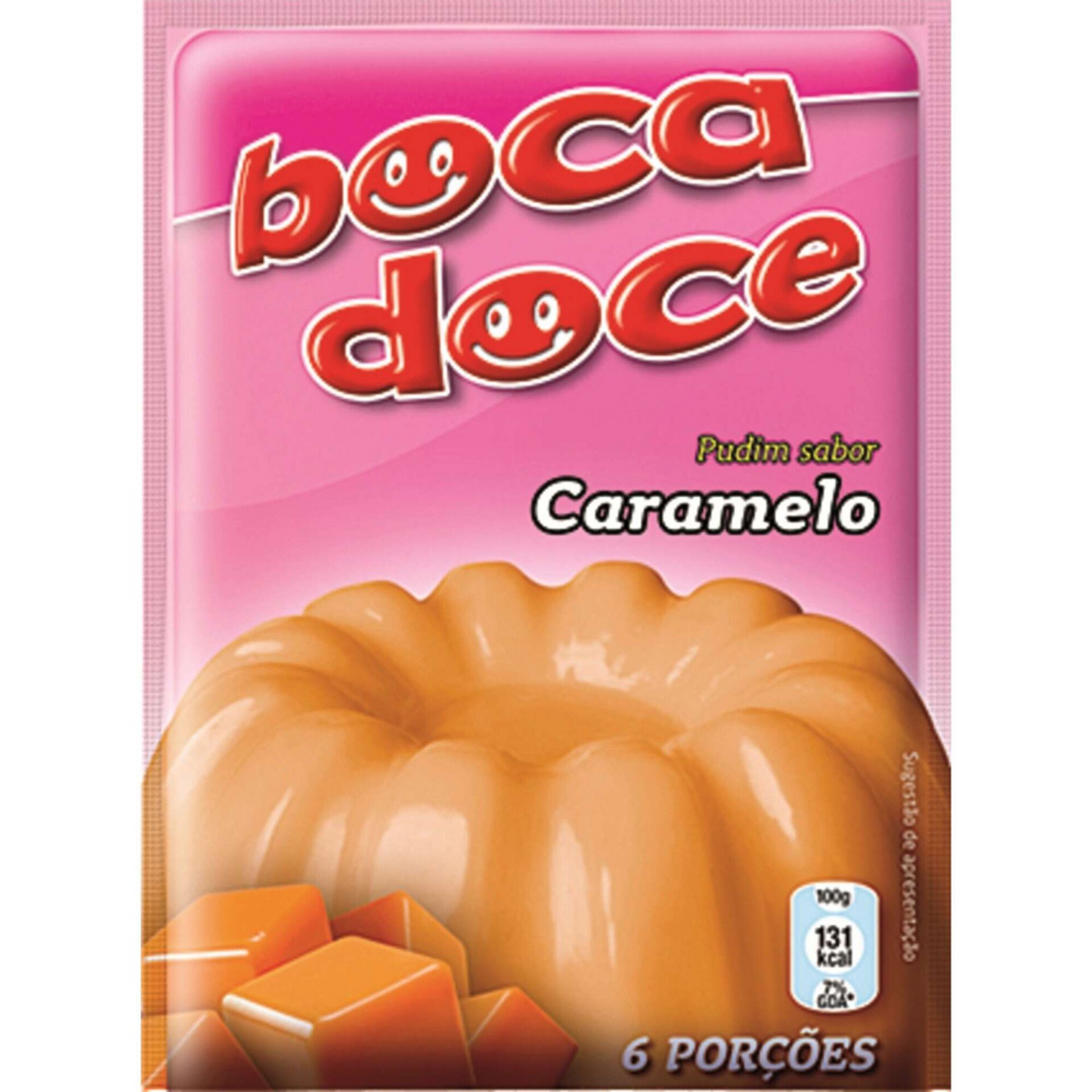 caramel instant pudding mix Boca Doce 22g quick dessert mix creamy caramel pudding easy dessert