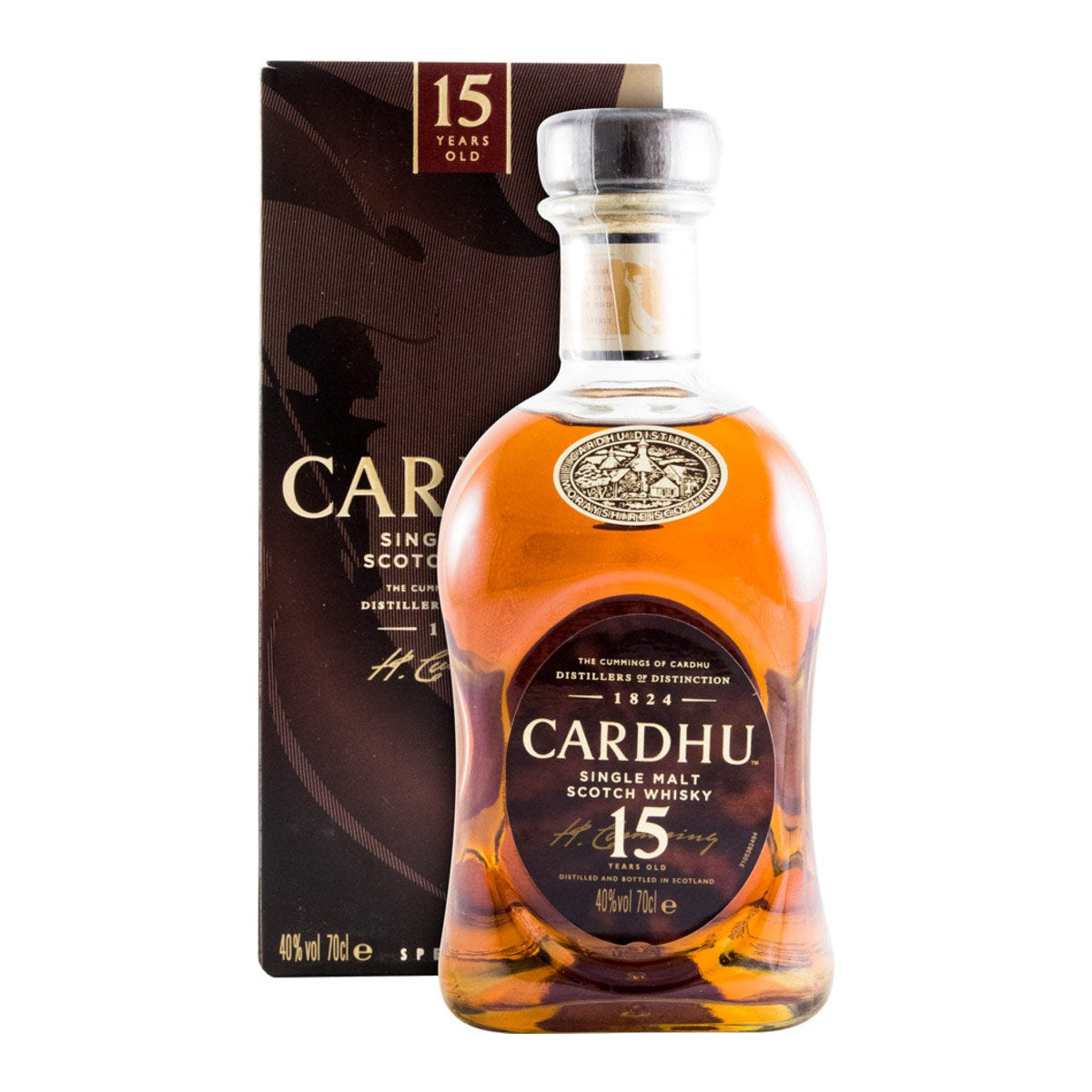 Cardhu 15 Year Old Single Malt Scotch Whisky 700ml 40% ABV