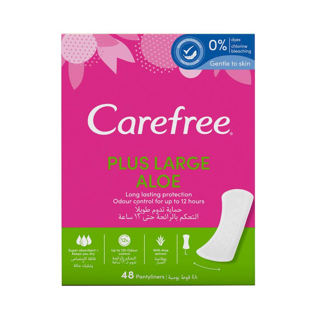 Carefree Maxi Aloe Vera Panty Liners Pack of 48