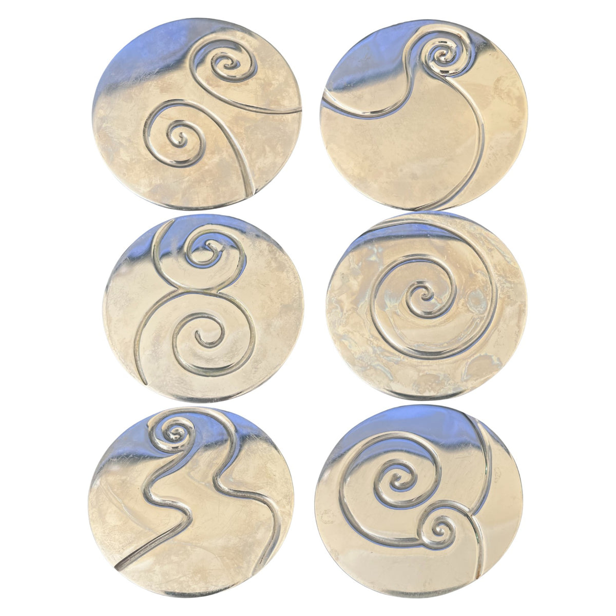 Carrol Boyes Shapes Coaster Set of 6 (Pre-owned)