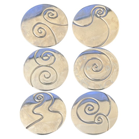 Carrol Boyes Shapes Coaster Set of 6 (Pre-owned)