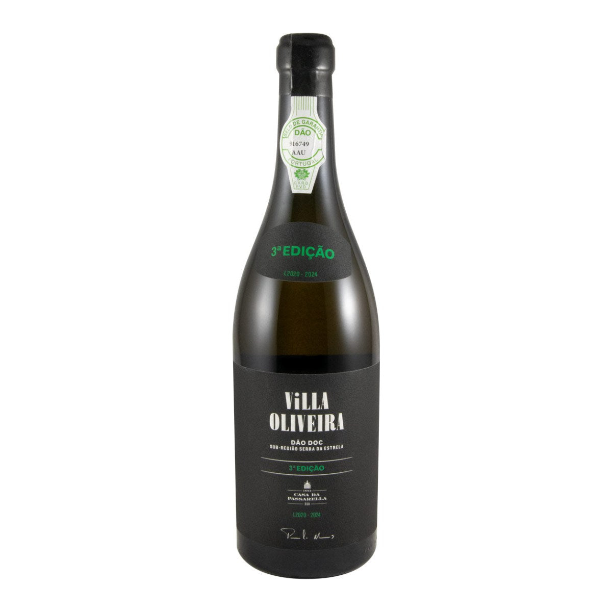 Casa da Passarella Villa Oliveira 3rd Edition 2020-2024 White Wine Dão 750ml 13% ABV