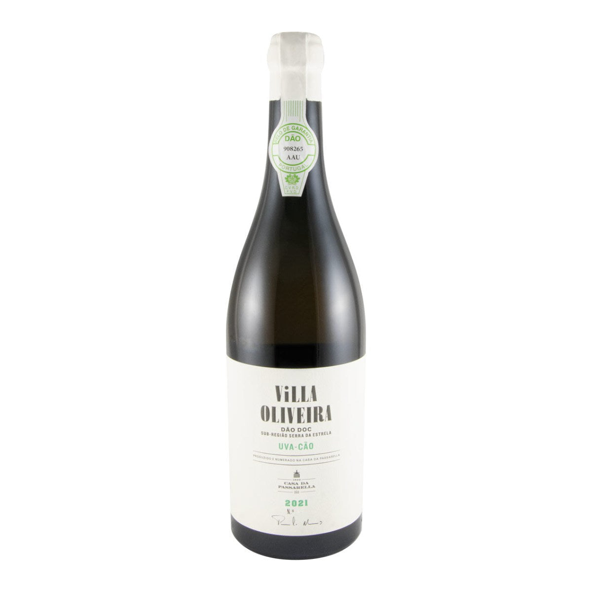 Casa da Passarella Villa Oliveira Uva-Cão White Wine Dão 2021 750ml 13% ABV