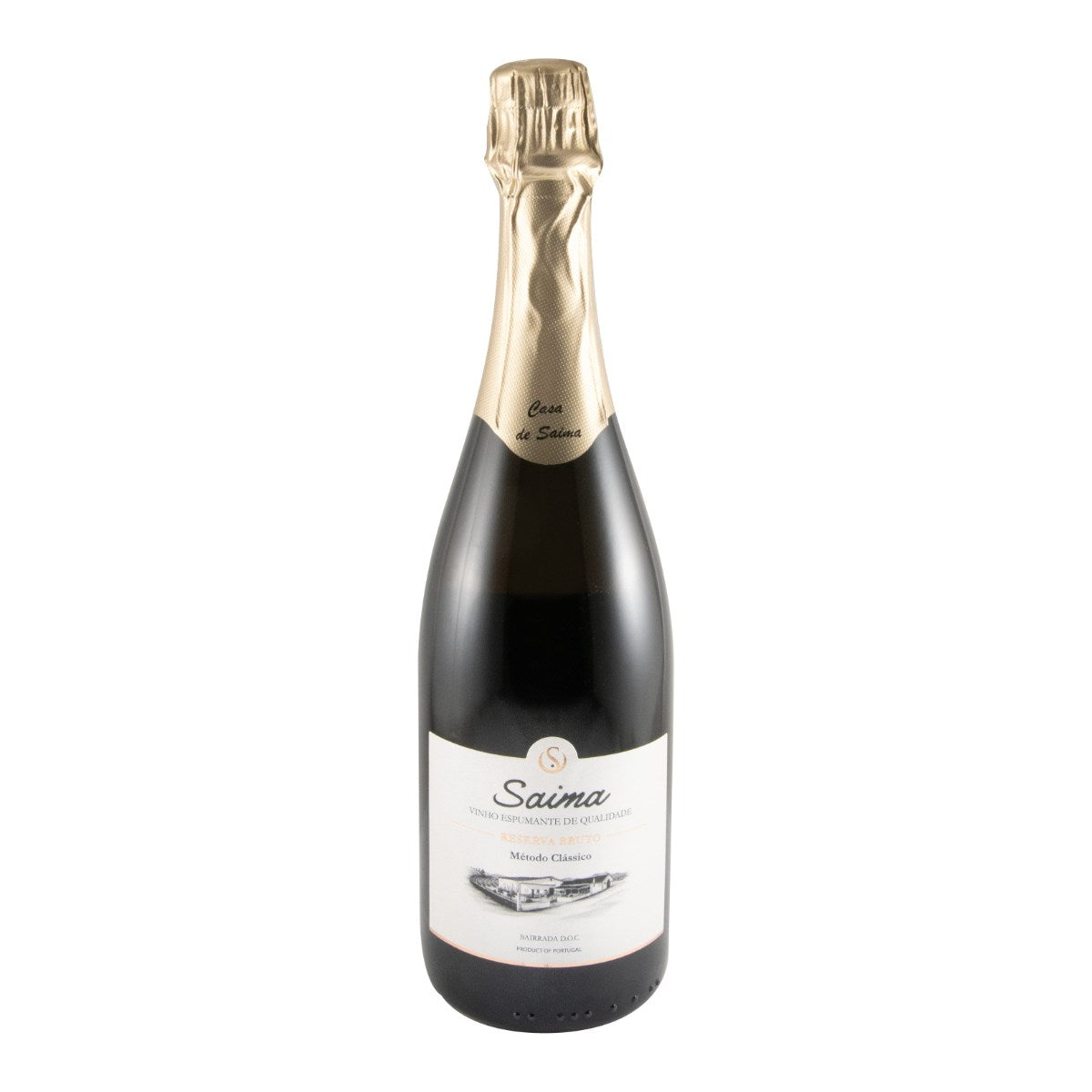 Casa de Saima Reserva Brut Sparkling White Wine Bairrada 2022 750ml 12.5% ABV