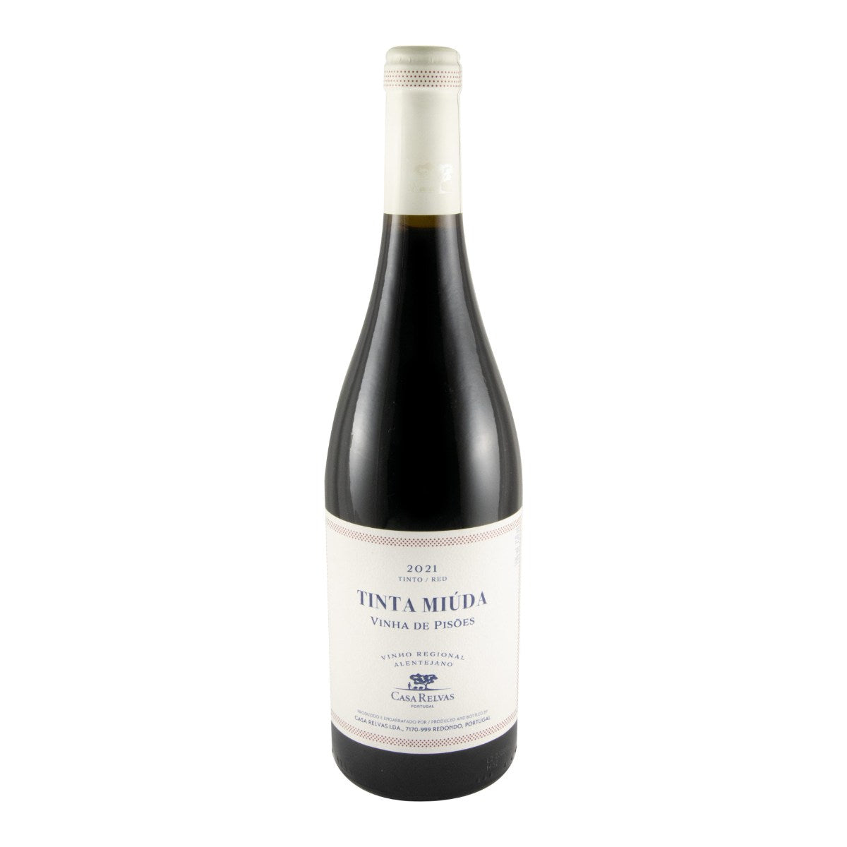 Casa Relvas Vinha de Pisões Tinta Miúda Red Wine Alentejo 2021 750ml 15% ABV