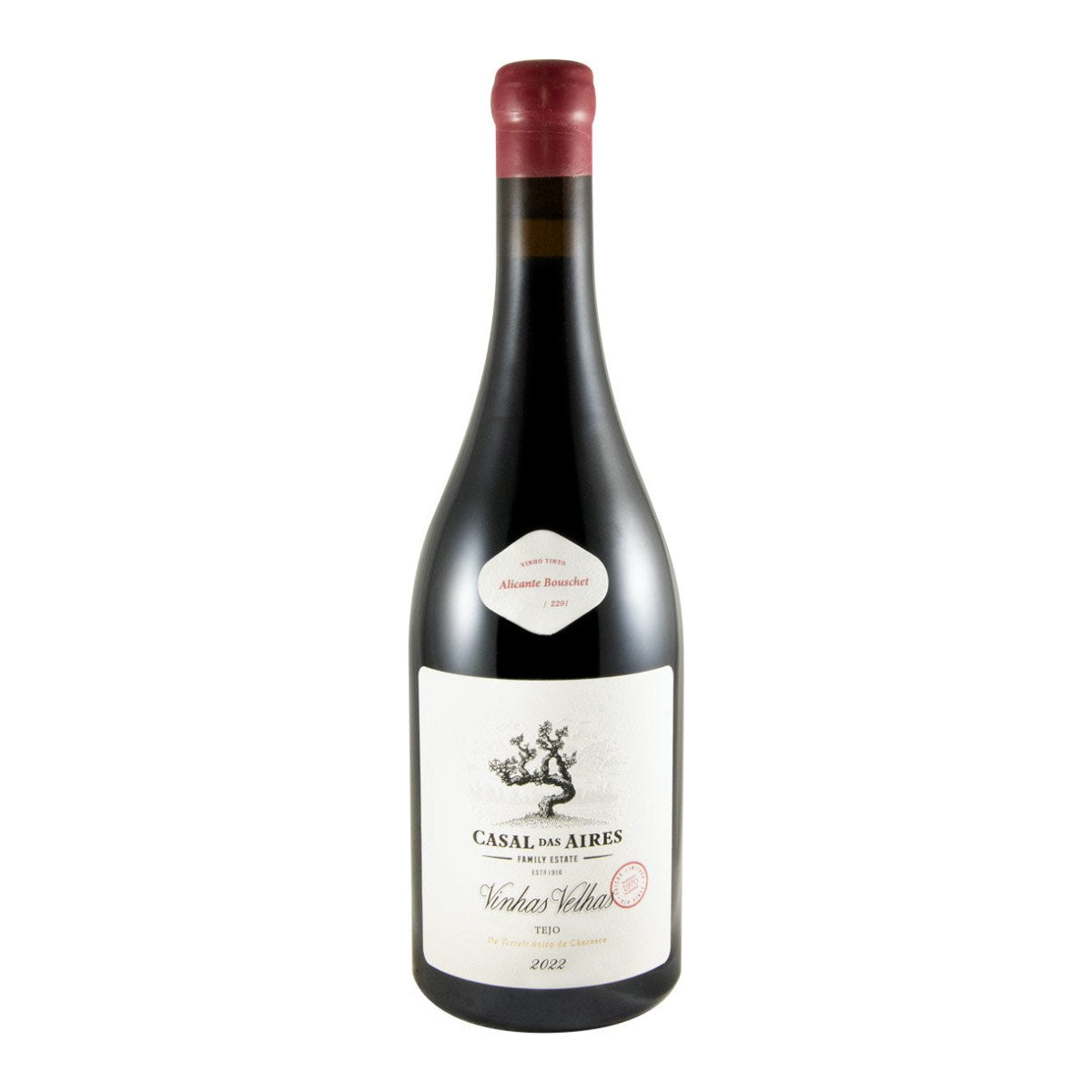 Casal das Aires Old Vines Alicante Bouschet Red Wine Tejo 2022 750ml 11.5% ABV