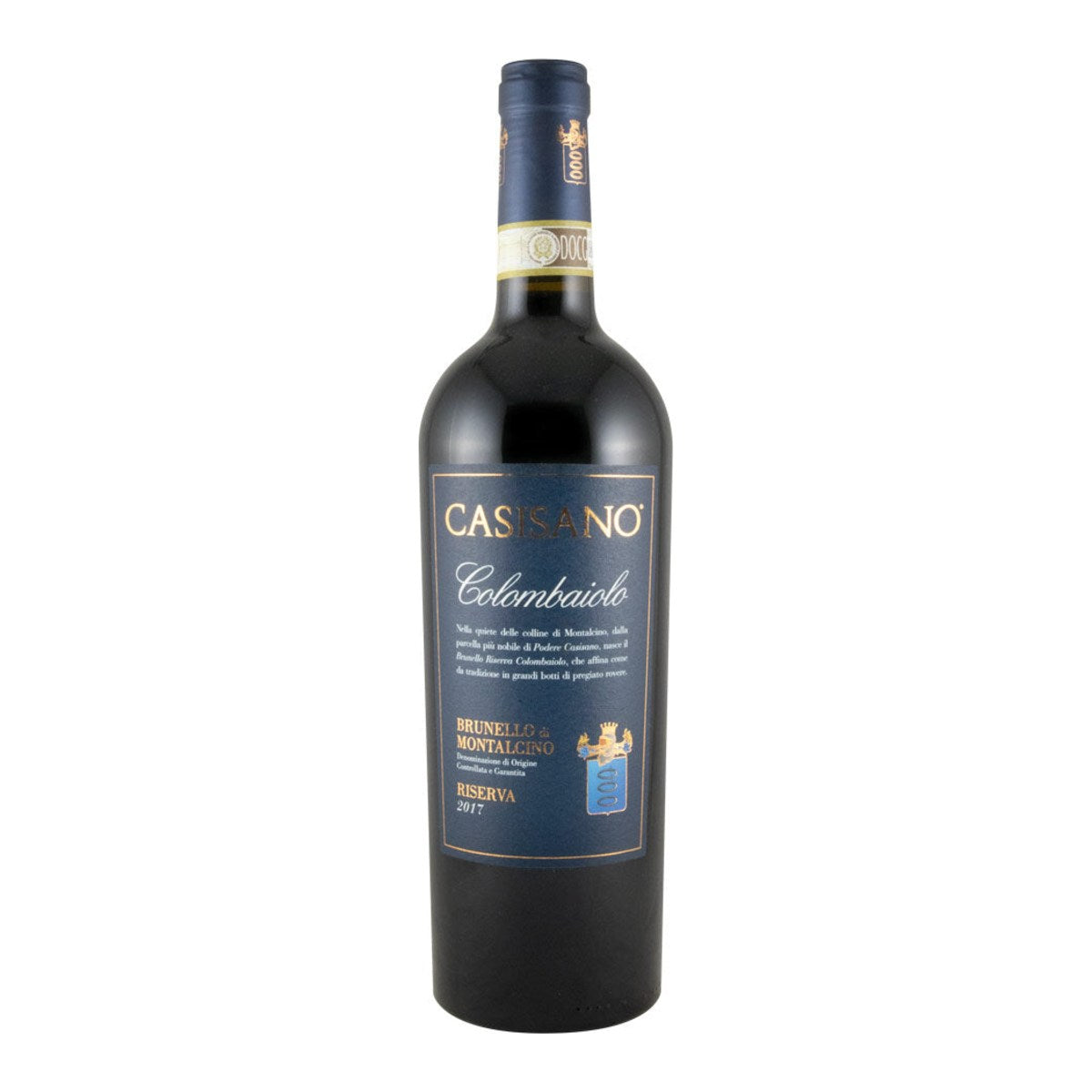Casisano Colombaiolo Brunello di Montalcino Riserva Red Wine Tuscany 2017 750ml 14% ABV