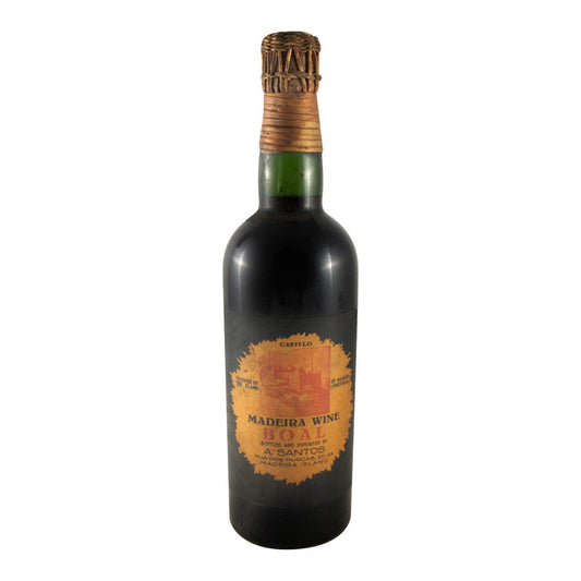 Castelo A. Santos Boal (Straw-Wrapped Neck) Madeira Wine 750ml
