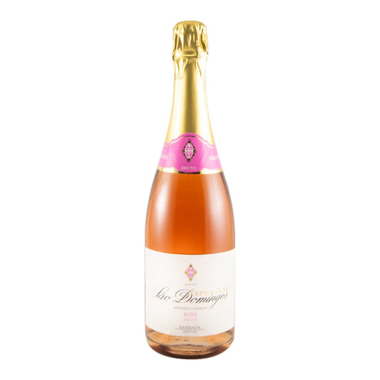 Caves São Domingos Brut Sparkling Rosé Wine Bairrada 2023 750ml 12% ABV