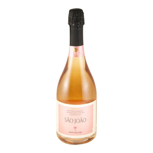 Caves São João Reserva Brut Sparkling Rosé Wine Bairrada 2023 750ml 12.5% ABV