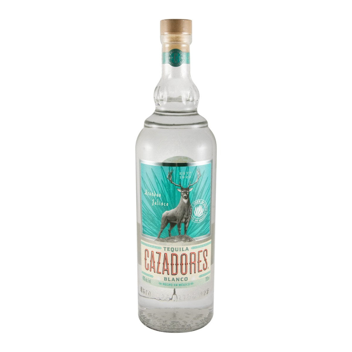 Cazadores Tequila Blanco 700ml 40% ABV