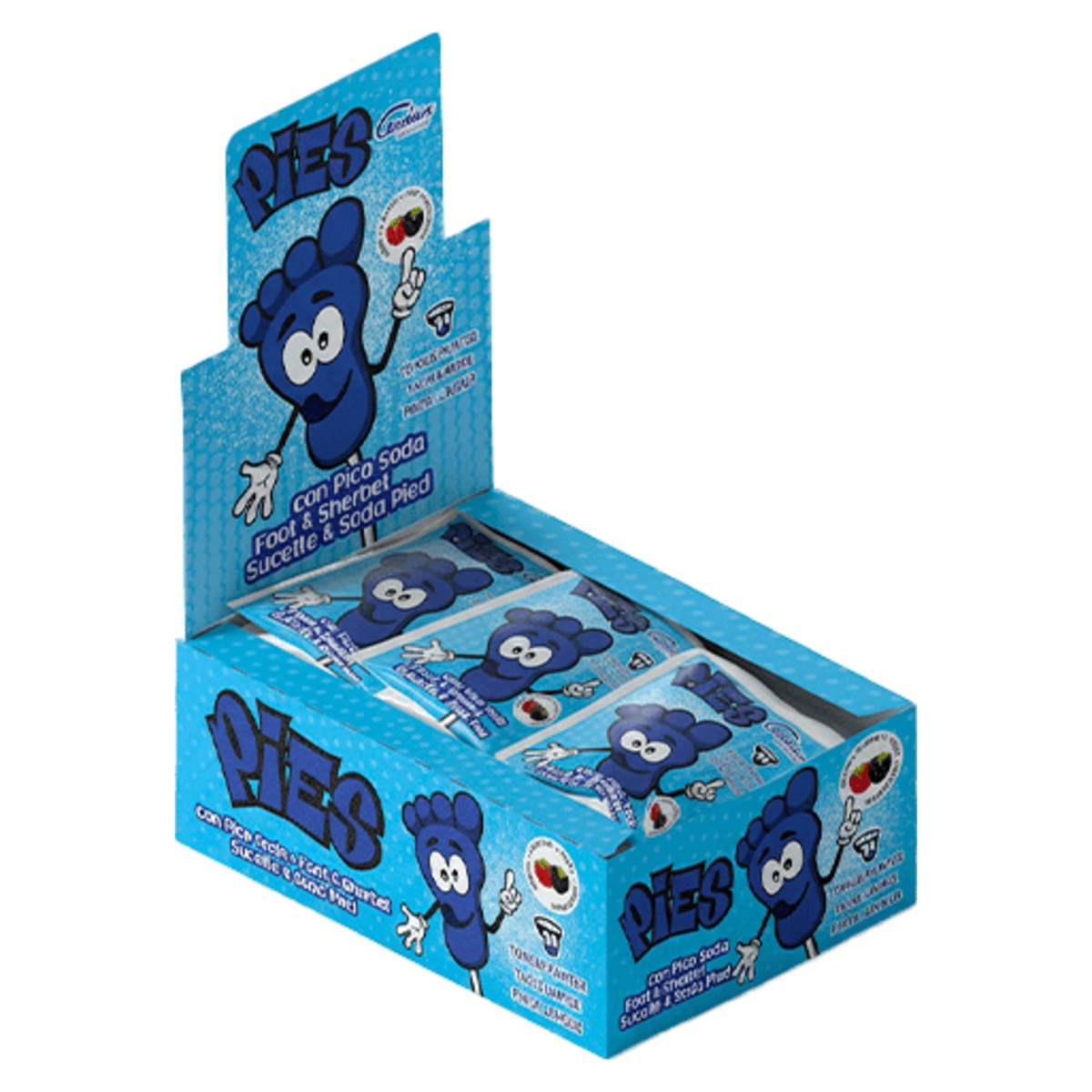 Cerdán Fizzy Soda Foot Lollipop 20g