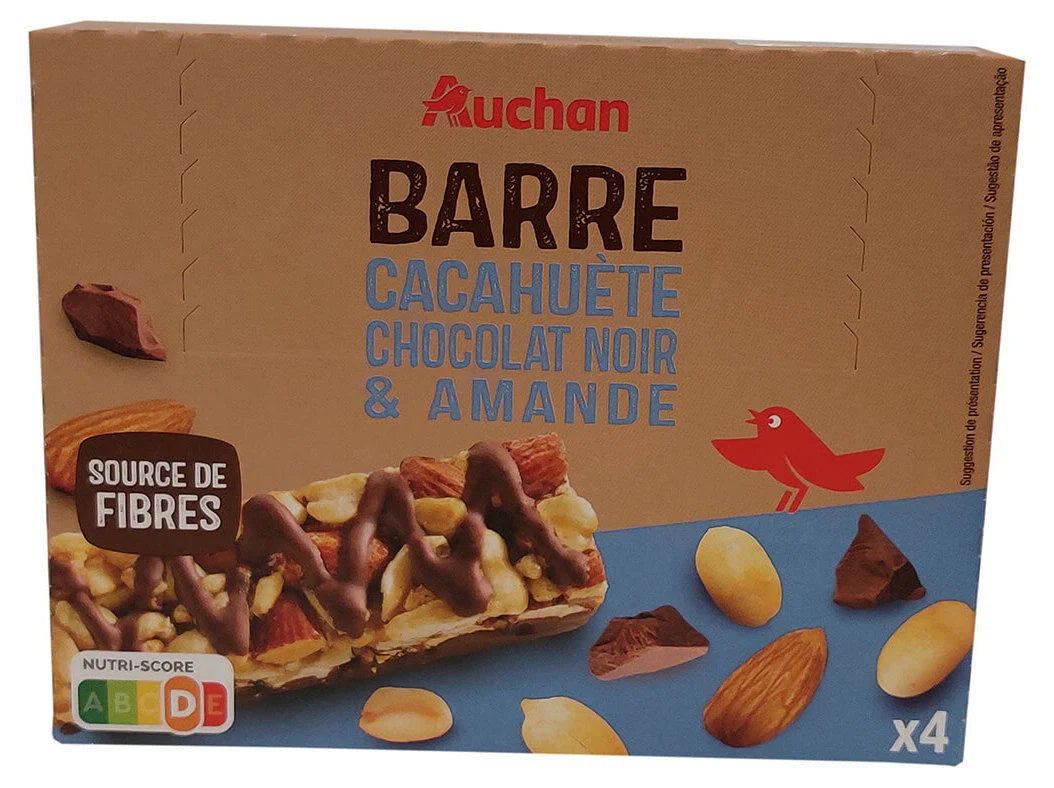 Peanut and Chocolate Cereal Bars 120g