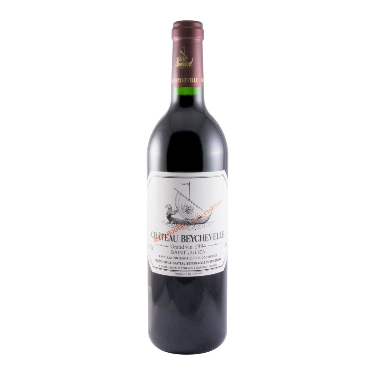 Château Beychevelle Saint-Julien Red Wine Bordeaux 1994 750ml 12.5% ABV