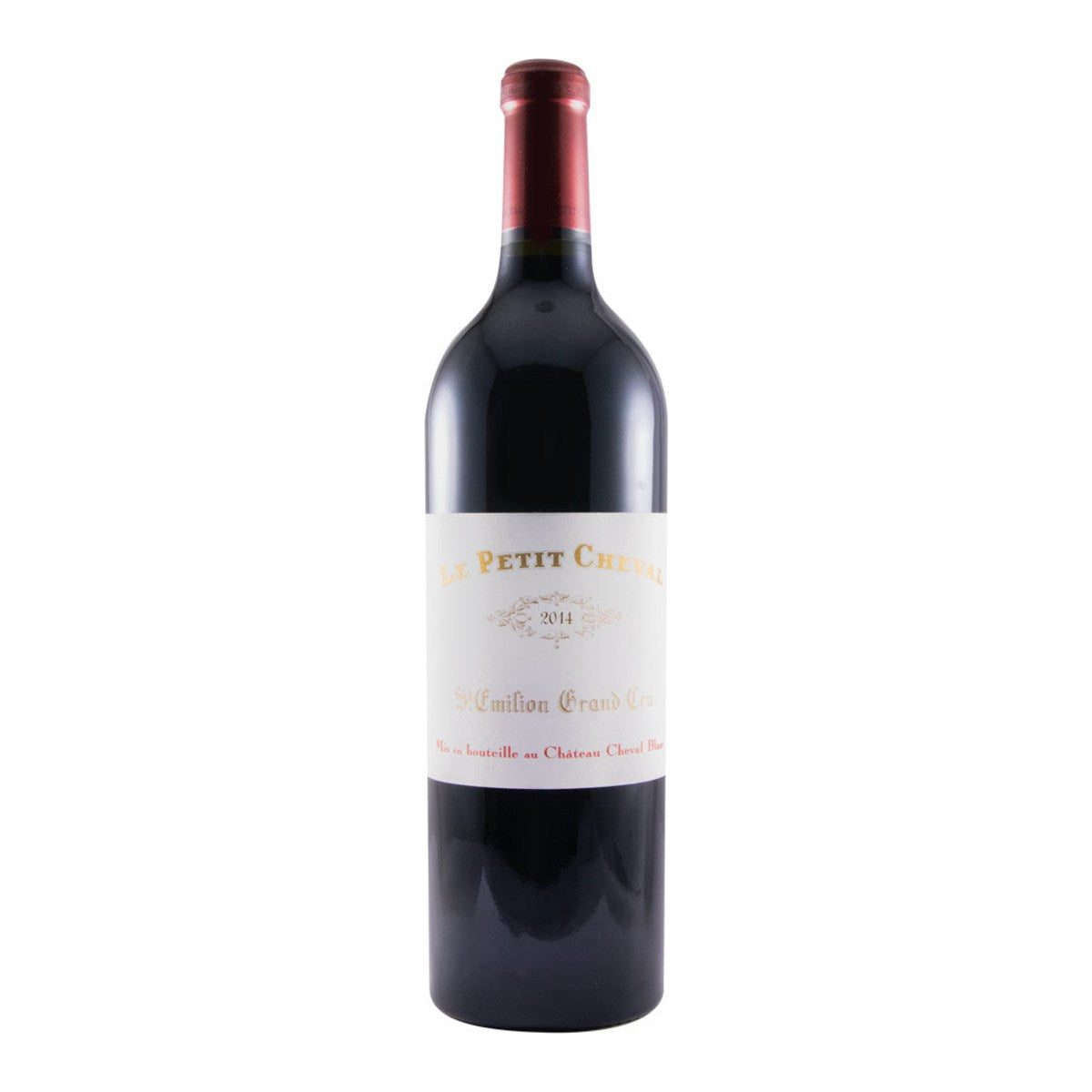 Château Cheval Blanc Le Petit Cheval Saint-Émilion Red Wine Bordeaux 2014 750ml 13% ABV