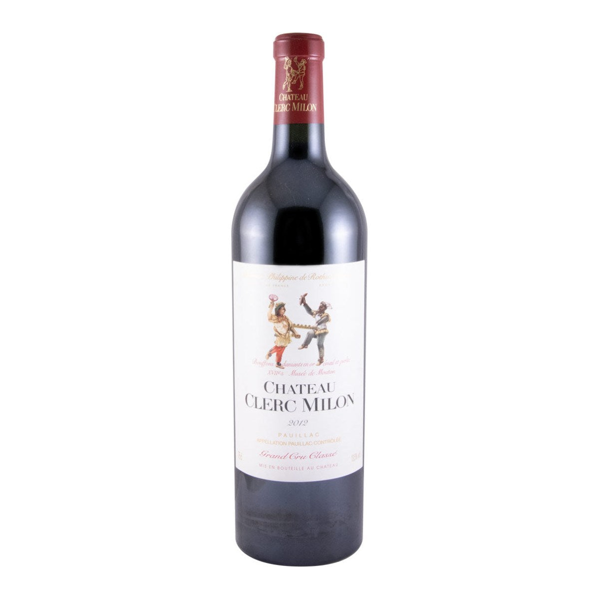Château Clerc Milon Pauillac Red Wine Bordeaux 2012 750ml 13.5% ABV